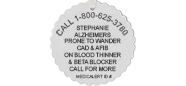French Elite Medical ID Necklace Sterling Silver, Silver Gold, pemblem image number 0
